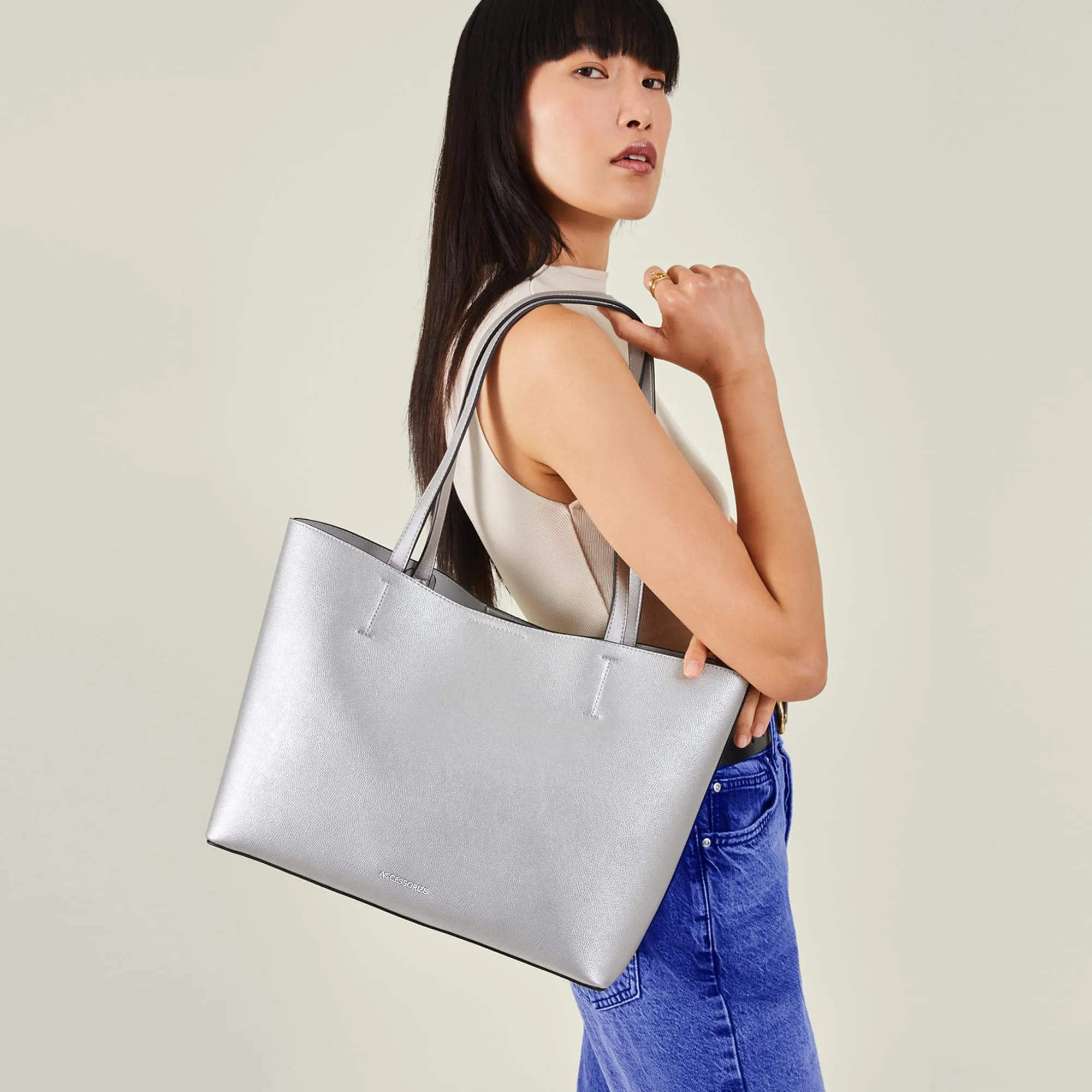 Accessorize London Women's Leo Tote Bag