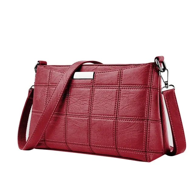 Bags For Women 2019 Luxury Handbags Women Bags Designer Women Handbag Leather Plaid Messenger Shoulder bag сумка женская