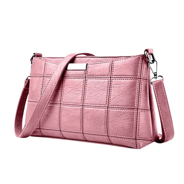 Bags For Women 2019 Luxury Handbags Women Bags Designer Women Handbag Leather Plaid Messenger Shoulder bag сумка женская