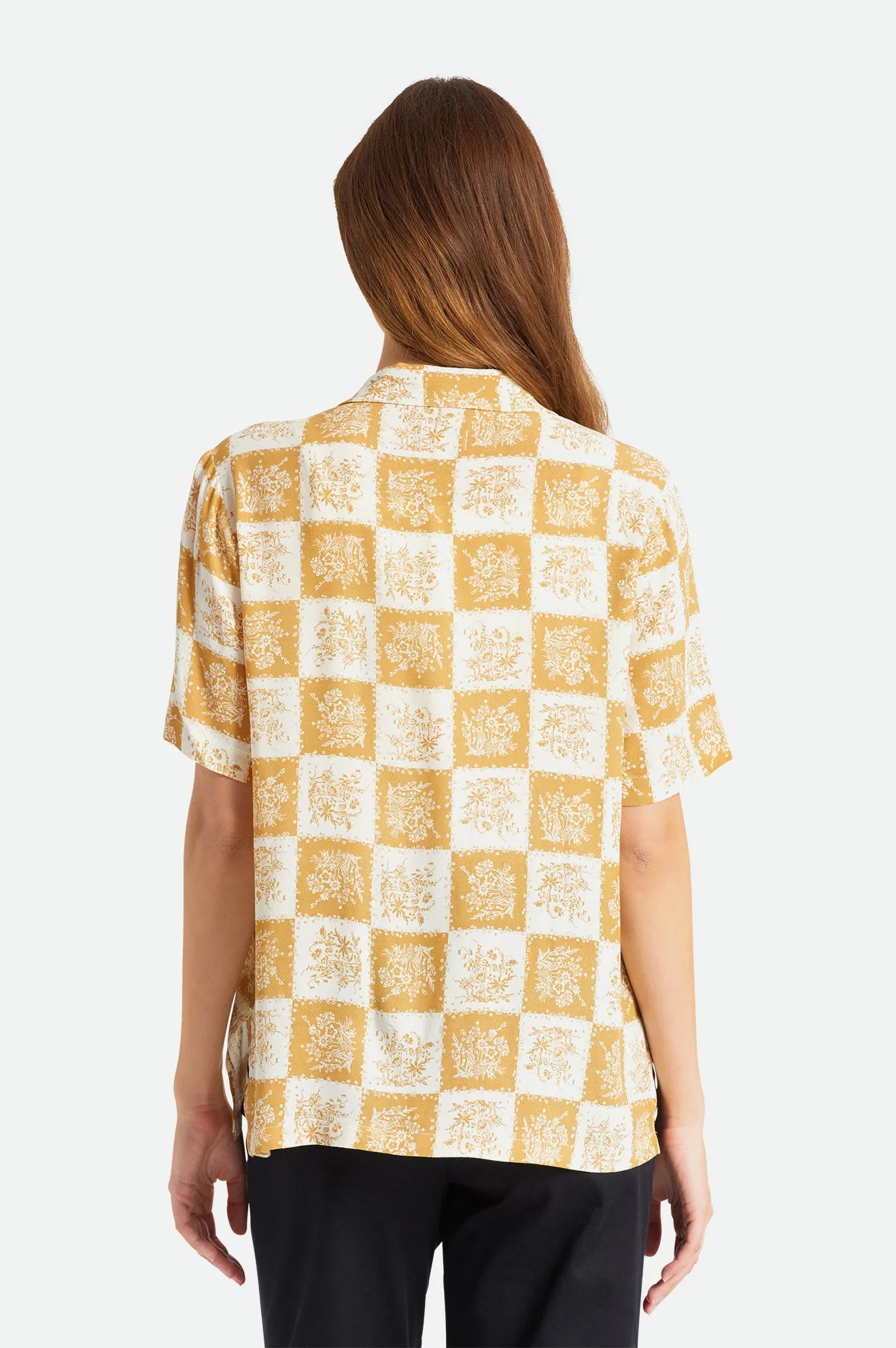 Bunker Patchwork Boyfriend S/S Woven  - Medal Bronze