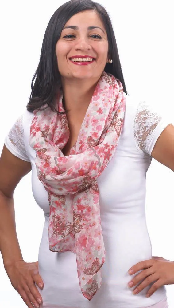 Butterfly Fields Fashion Scarf