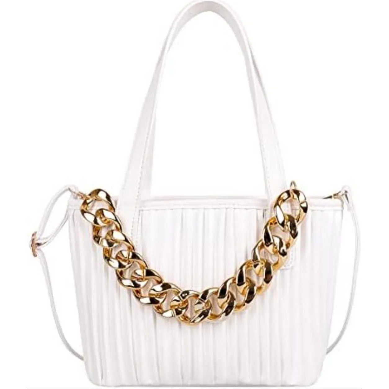 Casual Tote new Luxury Designer Stripes Shoulder bag.