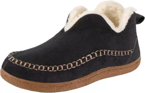 Cathalem Ankle Boots for Women Moccasin Slipper Ladies Warm Winter Indoor Outdoor House Shoes with Memory Foam
