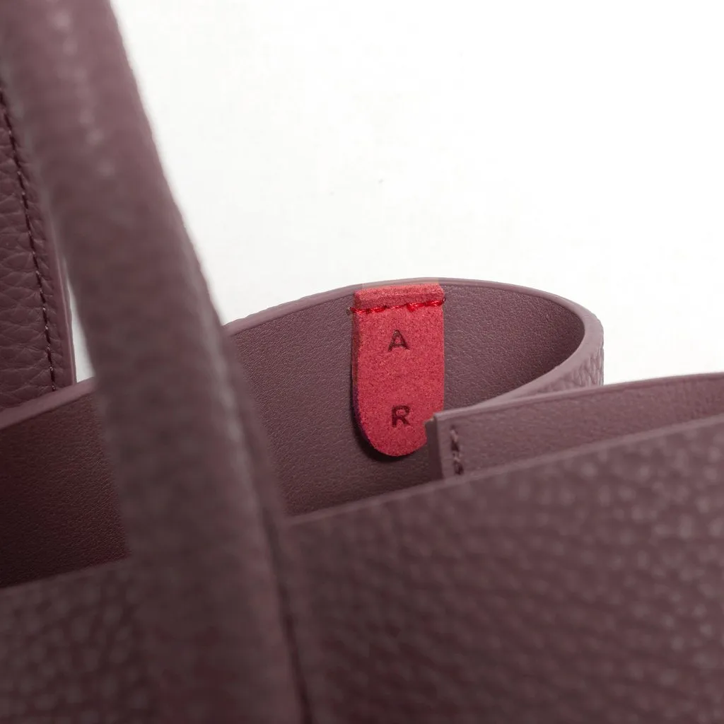 Cher Tote with Signet in Ash Rose