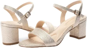 Classic Block Heel Sandals for Women, Comfortable Open Toe Low Chunky Heels [Size Runs Small, 1 Size Up]