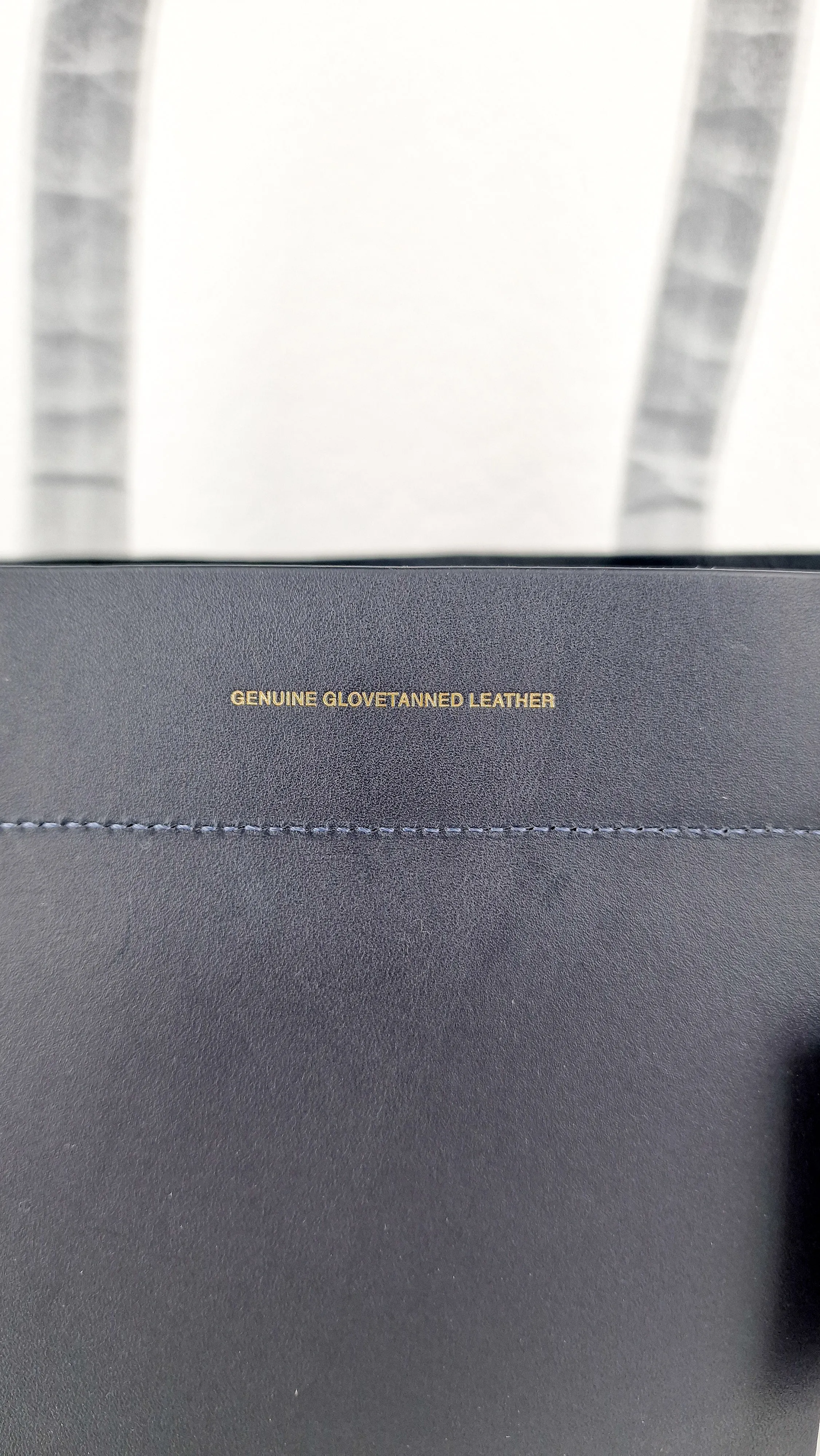 Coach 1941 Gotham Tote Rexy Bag Dark Navy Blue & Black Glovetanned Leather - Shoulder Bag - Coach 11087