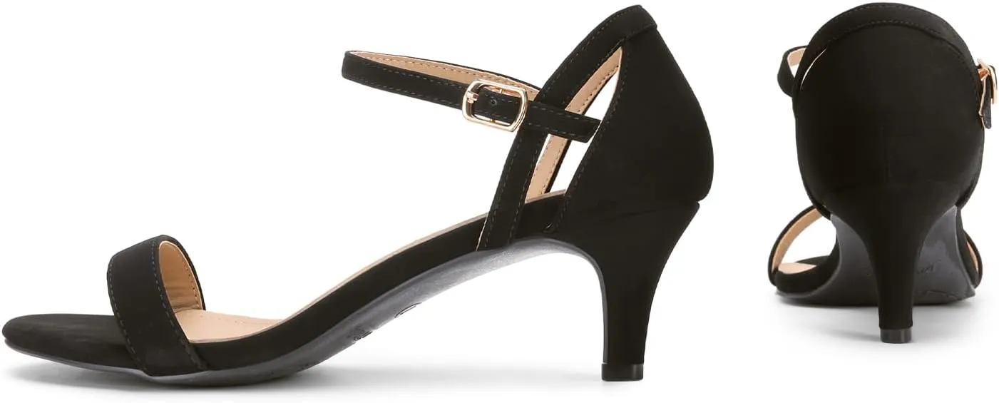 DREAM PAIRS Women's Lexii Fashion Stilettos Open Toe Pump Heel Sandals