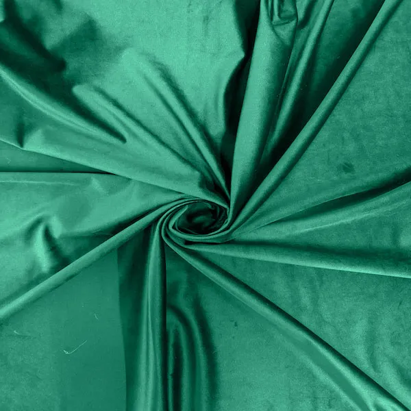 Emerald Green Royale Velvet Upholstery Velvet Home Decor Fabric