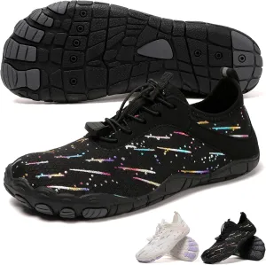 Hike Barefoot Shoes Womens Men,Unisex Barefoot Water Shoes Breathable, Anti-Slip Hiking Footwear for Athletic Wide Toe Shoe Footwear for Hiking, Walking, Running, Yoga, and Water Sports