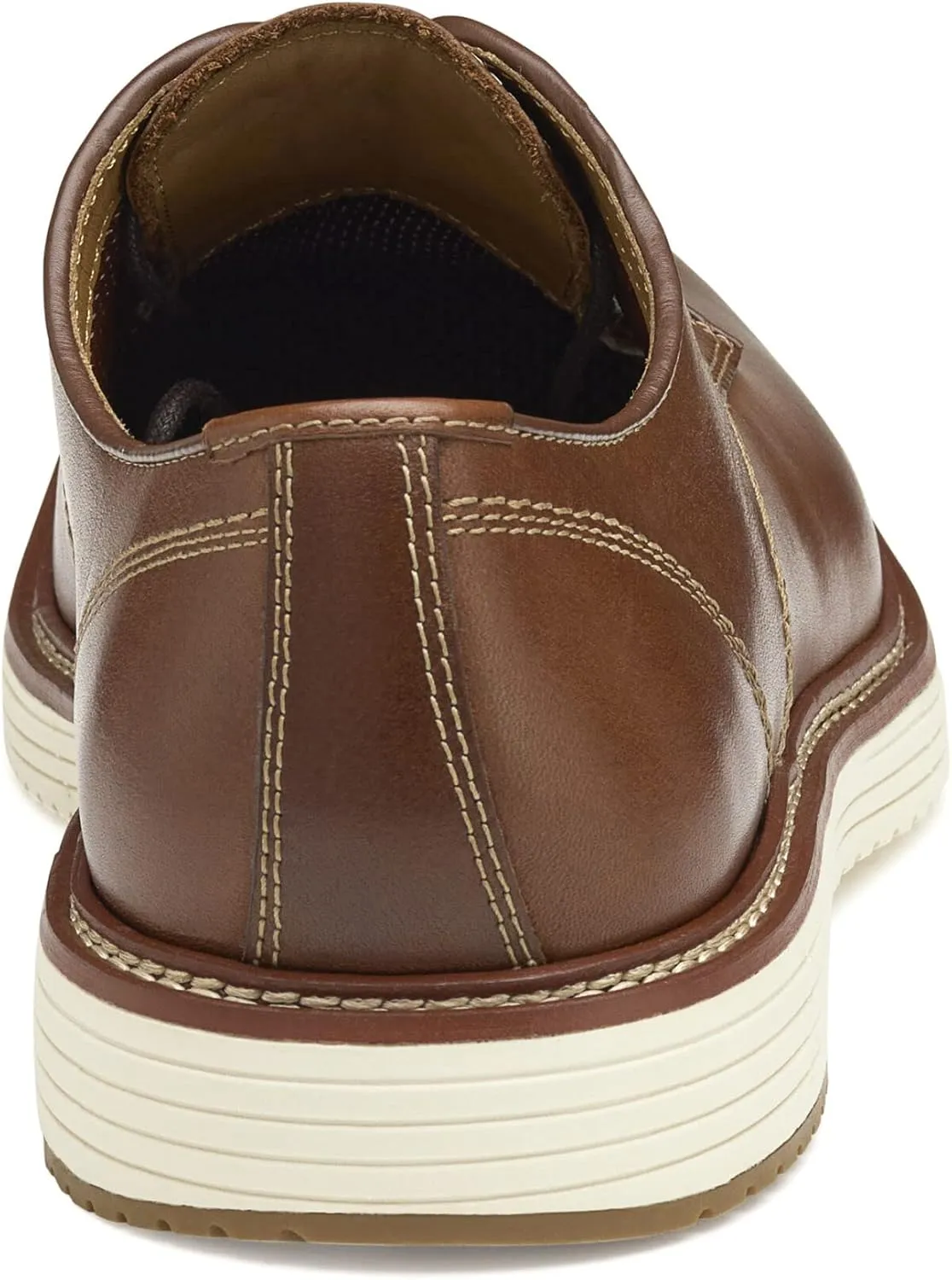 Johnston & Murphy Upton Plain Toe Mens Shoe, Business Casual Mens Dress Shoes, Comfortable Leather Shoes for Men