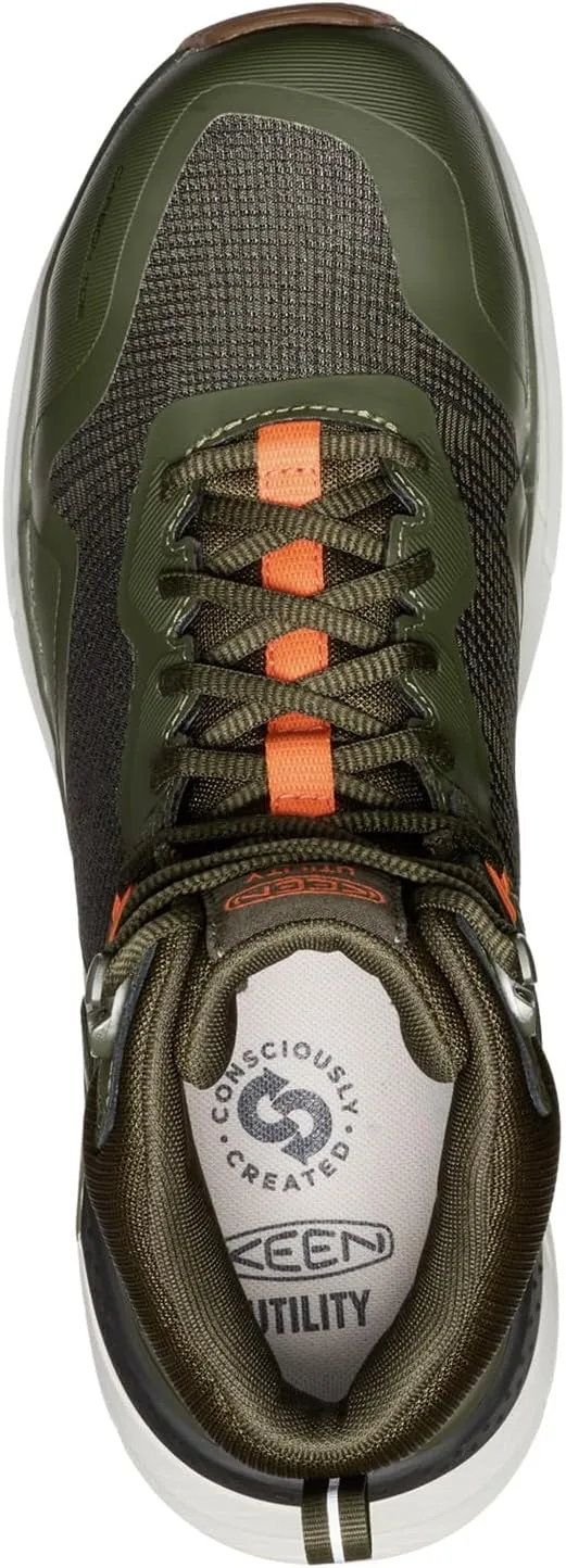 KEEN Utility Men's Synchro Waterproof Work Boot (Carbon-Fiber Toe)