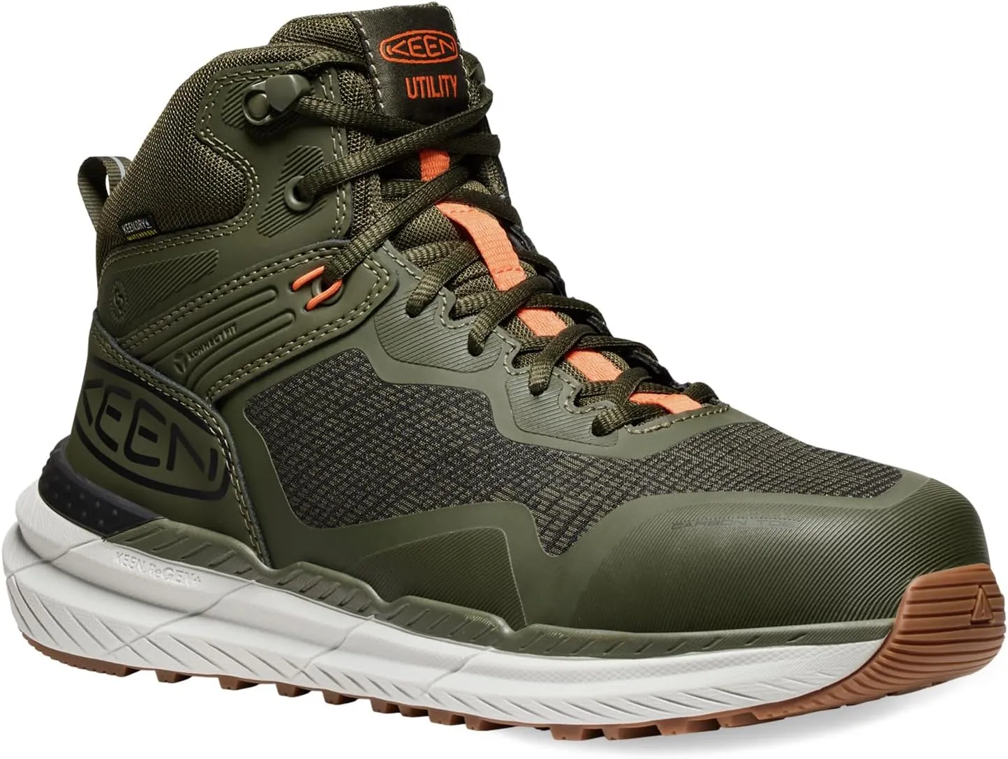 KEEN Utility Men's Synchro Waterproof Work Boot (Carbon-Fiber Toe)