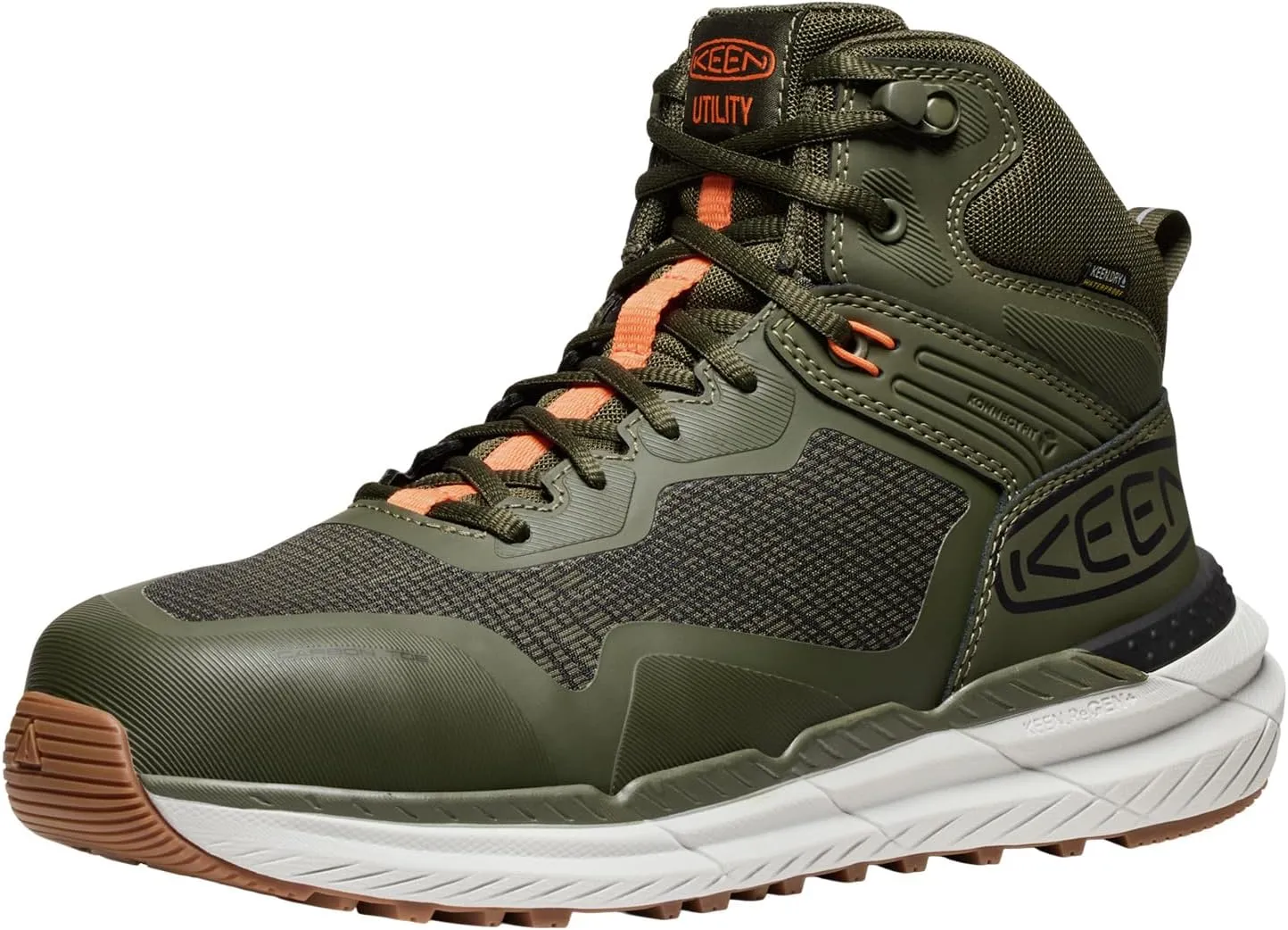 KEEN Utility Men's Synchro Waterproof Work Boot (Carbon-Fiber Toe)