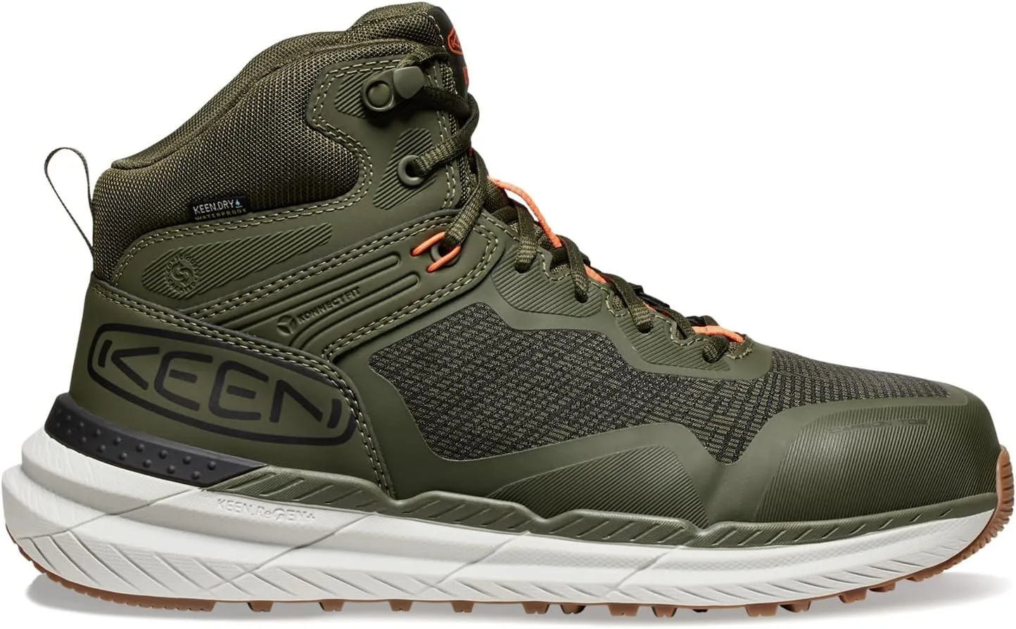 KEEN Utility Men's Synchro Waterproof Work Boot (Carbon-Fiber Toe)