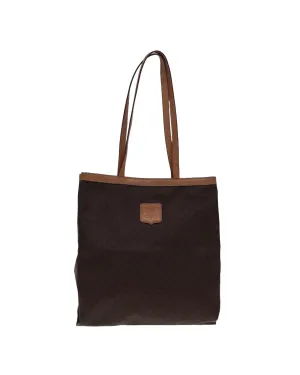 Macadam Canvas PVC Leather Tote Bag