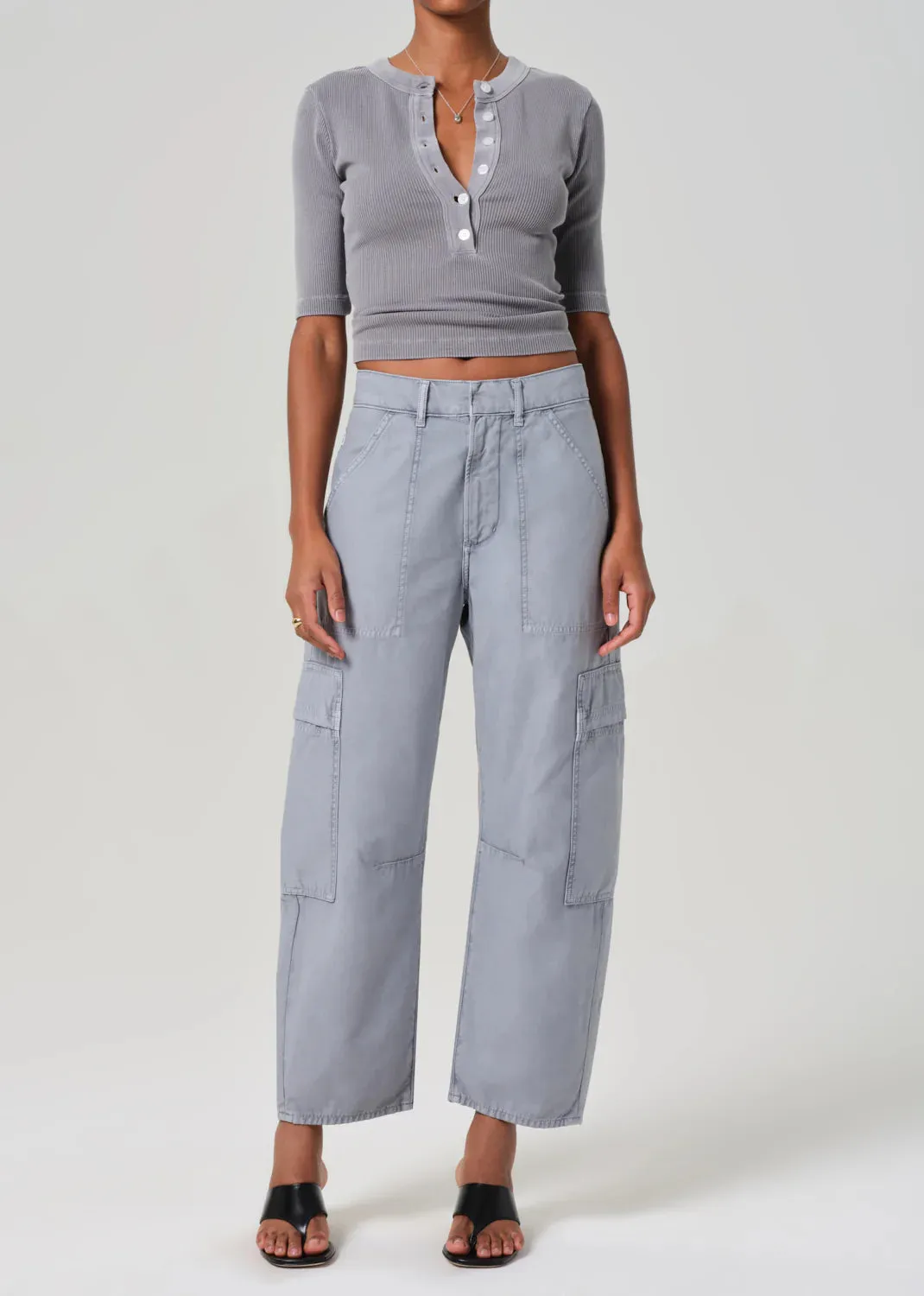 Marcelle Low Slung Easy Cargo | Hematite