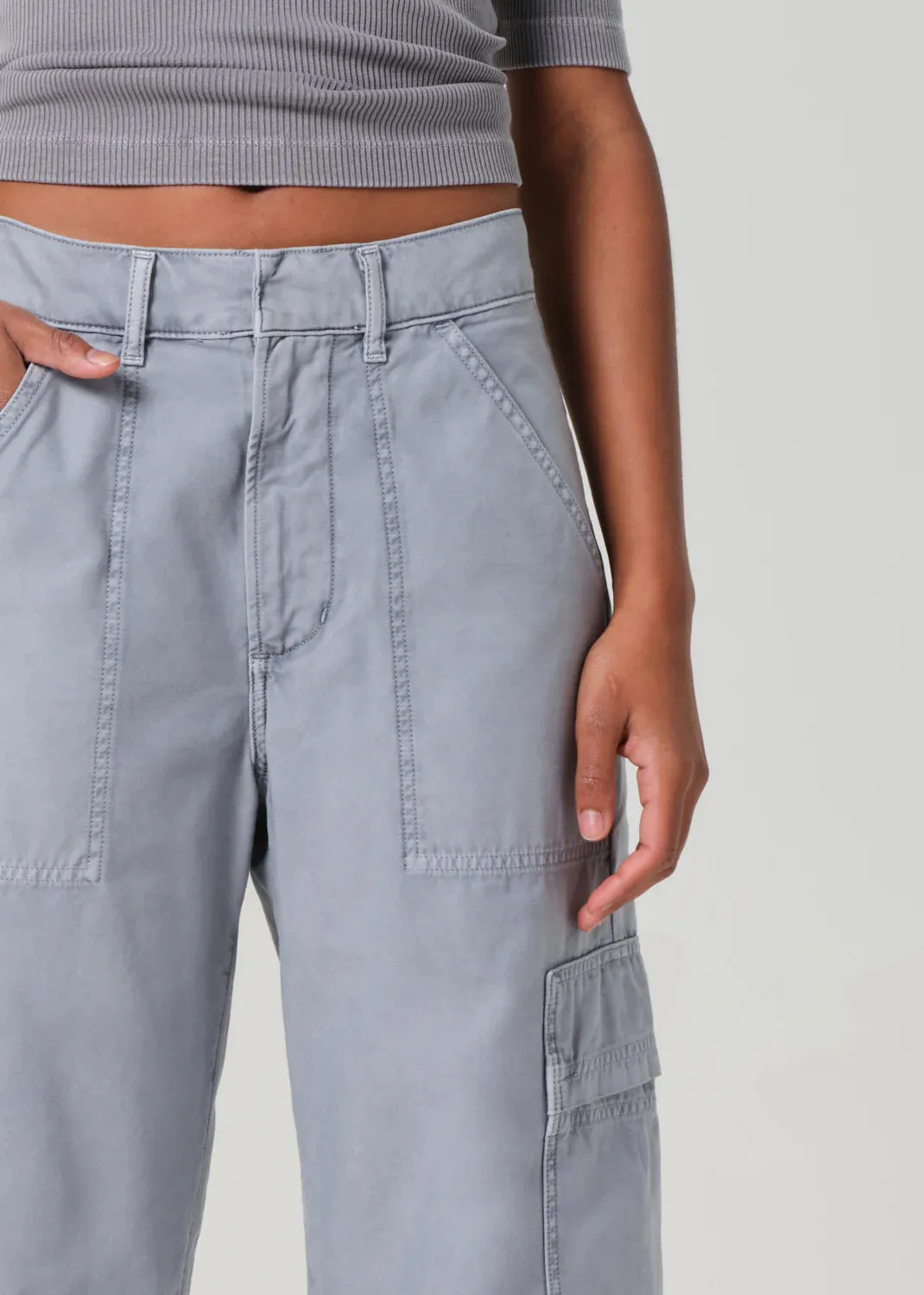 Marcelle Low Slung Easy Cargo | Hematite