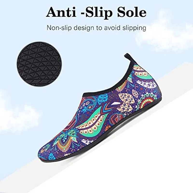 Multi Pattern Print Aquatic Water Sports Shoes For Men And Women