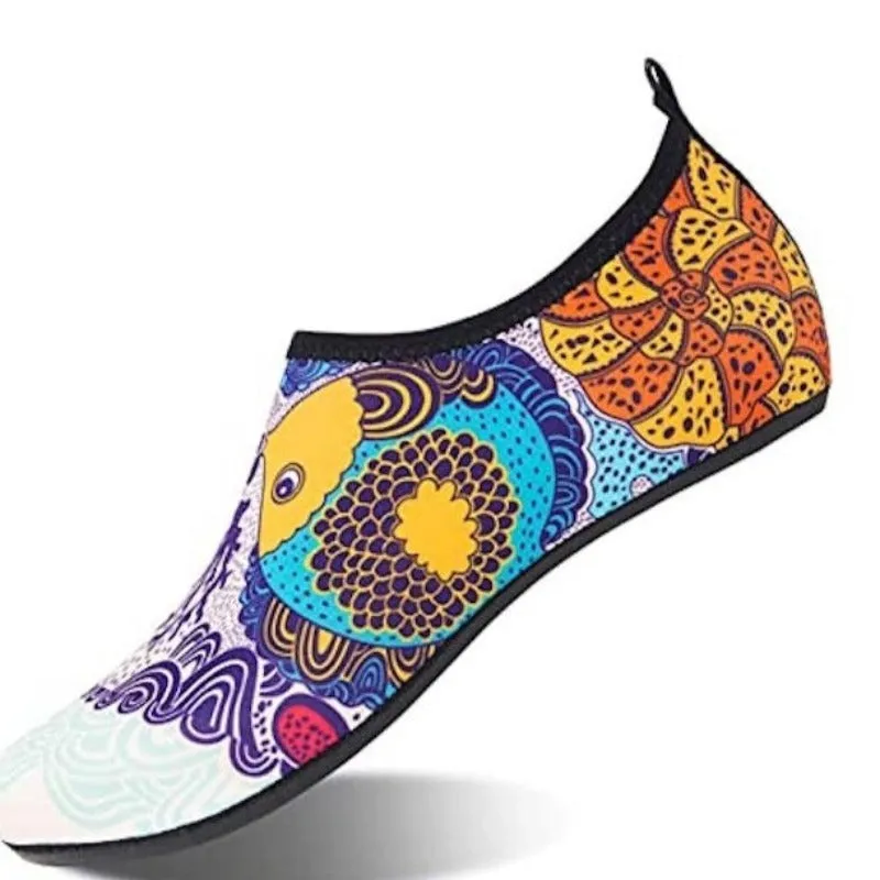 Multi Pattern Print Aquatic Water Sports Shoes For Men And Women