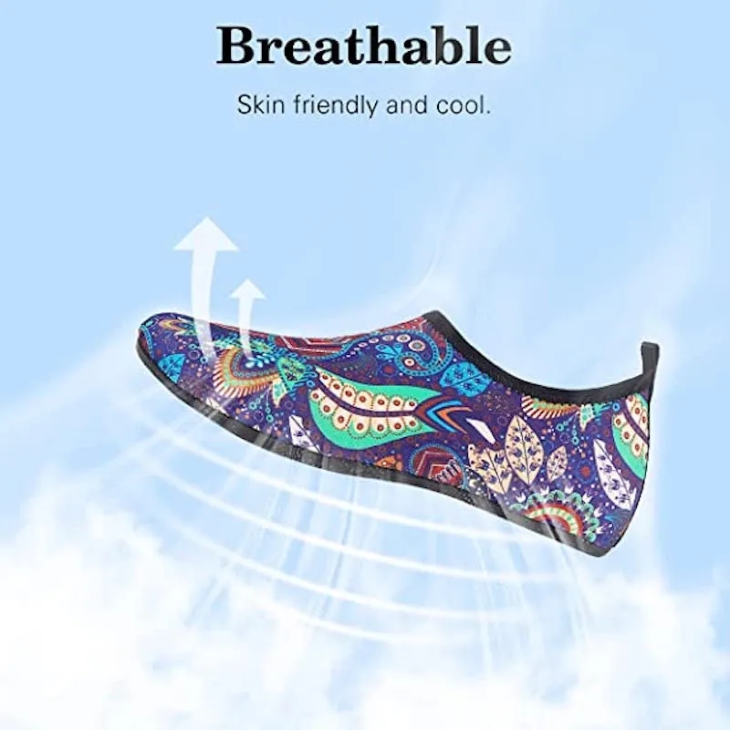 Multi Pattern Print Aquatic Water Sports Shoes For Men And Women