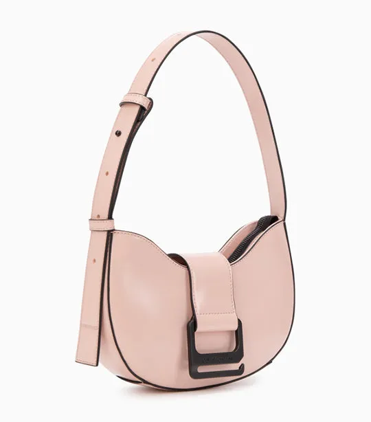 Off Duty Holiday Round Shoulder Bag 22 Pale Conch