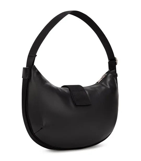 Off Duty Medium Crescent Bag Black