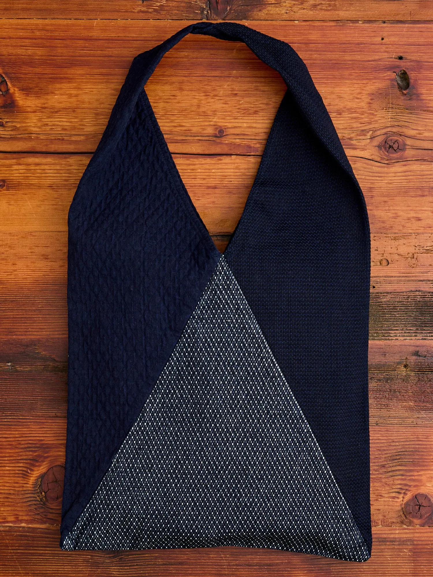 Patchwork Azuma Bag in Indigo Rinse