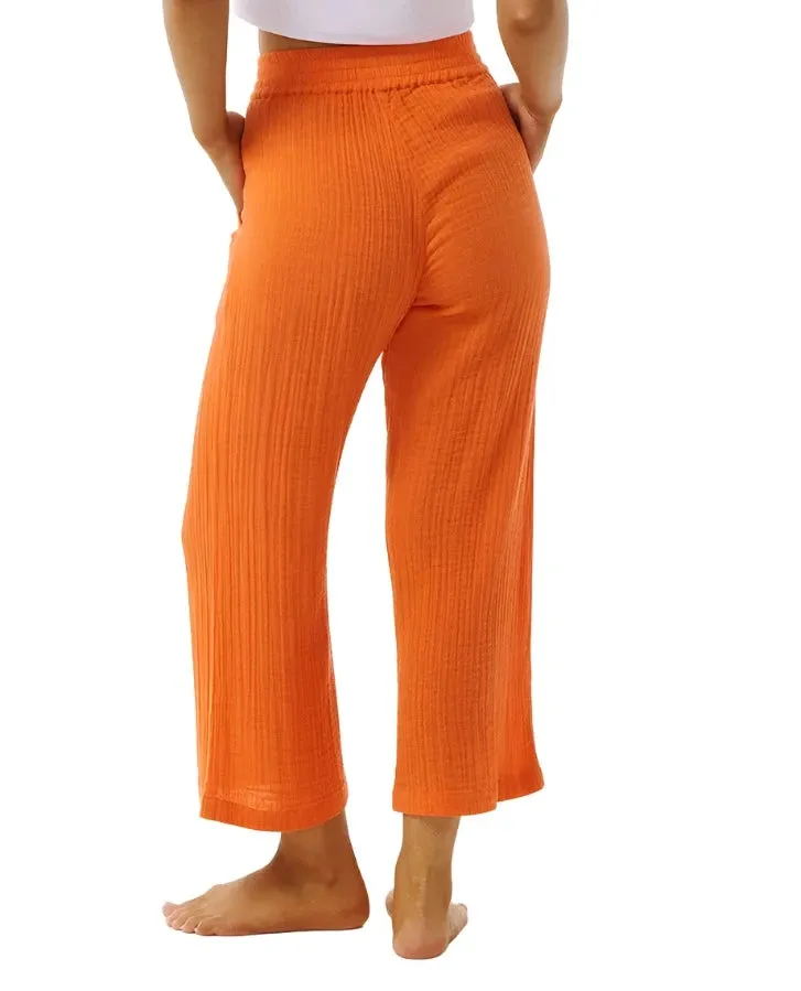 RIP CURL Women's Premium Surf Beach Pant Bright Orange