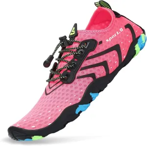 SAGUARO Quick-Dry Water Shoes for Women  Swim Shoes, Beach Shoes, Aqua Shoes with Lightweight, Breathable, Slip-Resistant Design for Pool & Outdoor Use