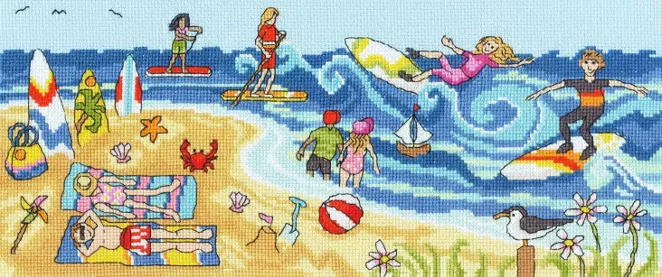 Seaside Fun - Bothy Threads - Cross Stitch Kit