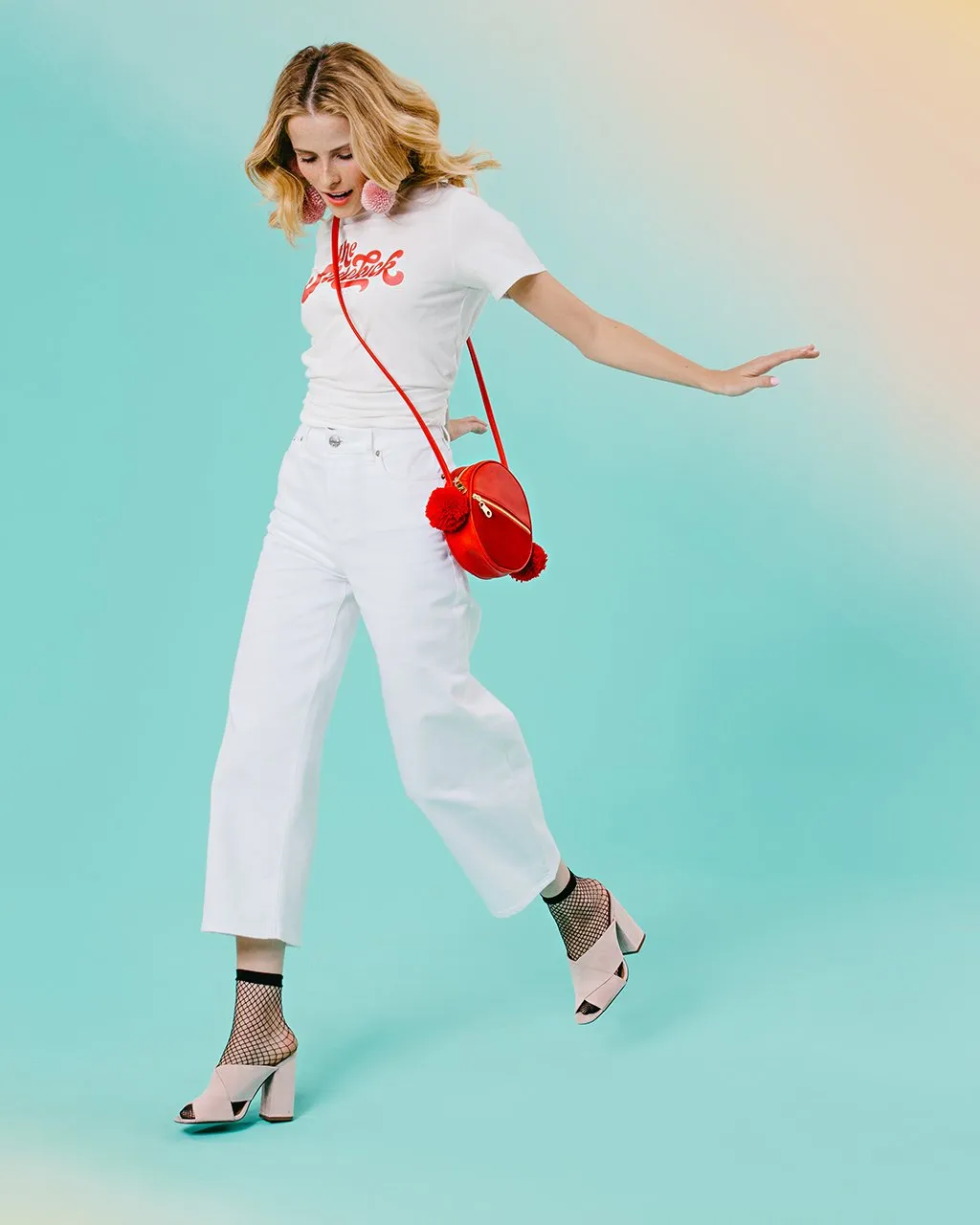 Sidekick Crossbody Circle Bag - Punch