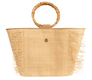 Sifnos Straw Tote Bag