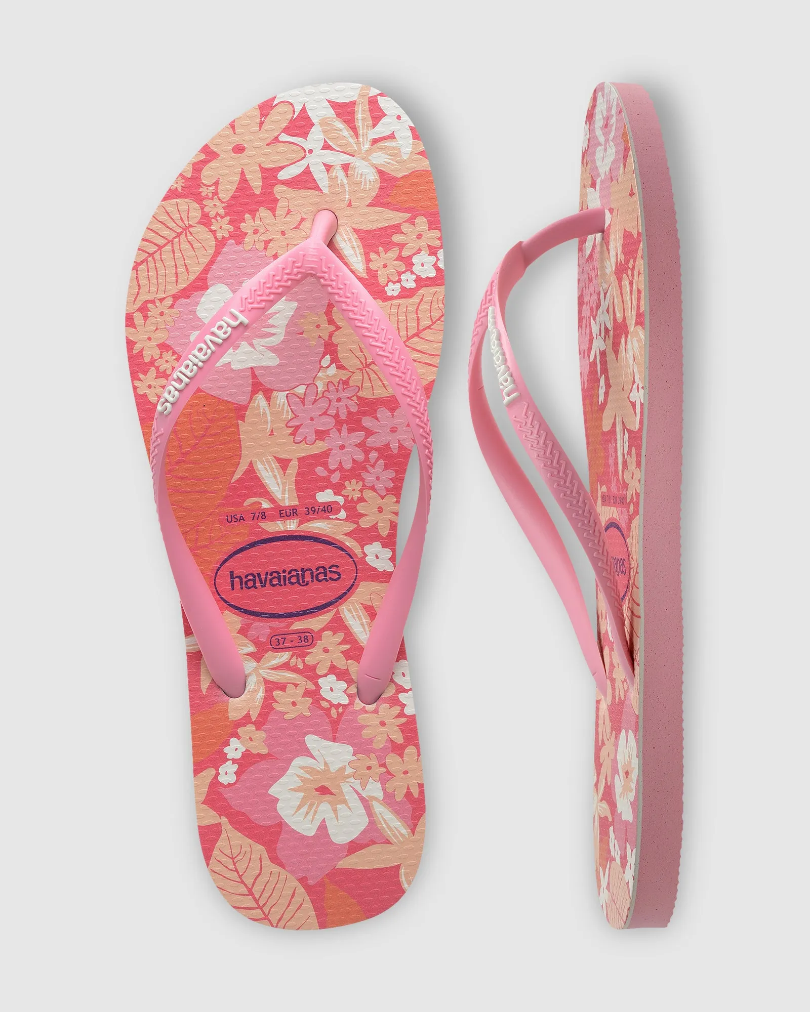 Slim Ditsy Bloom Thongs