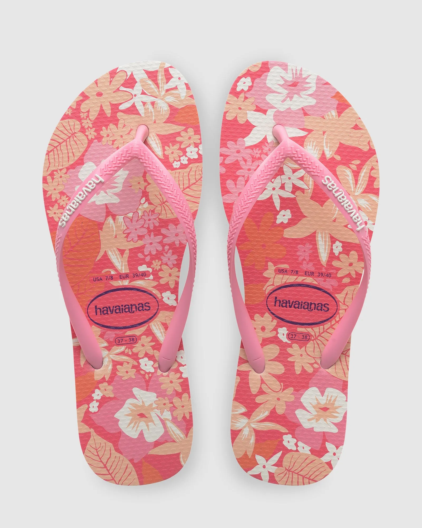 Slim Ditsy Bloom Thongs