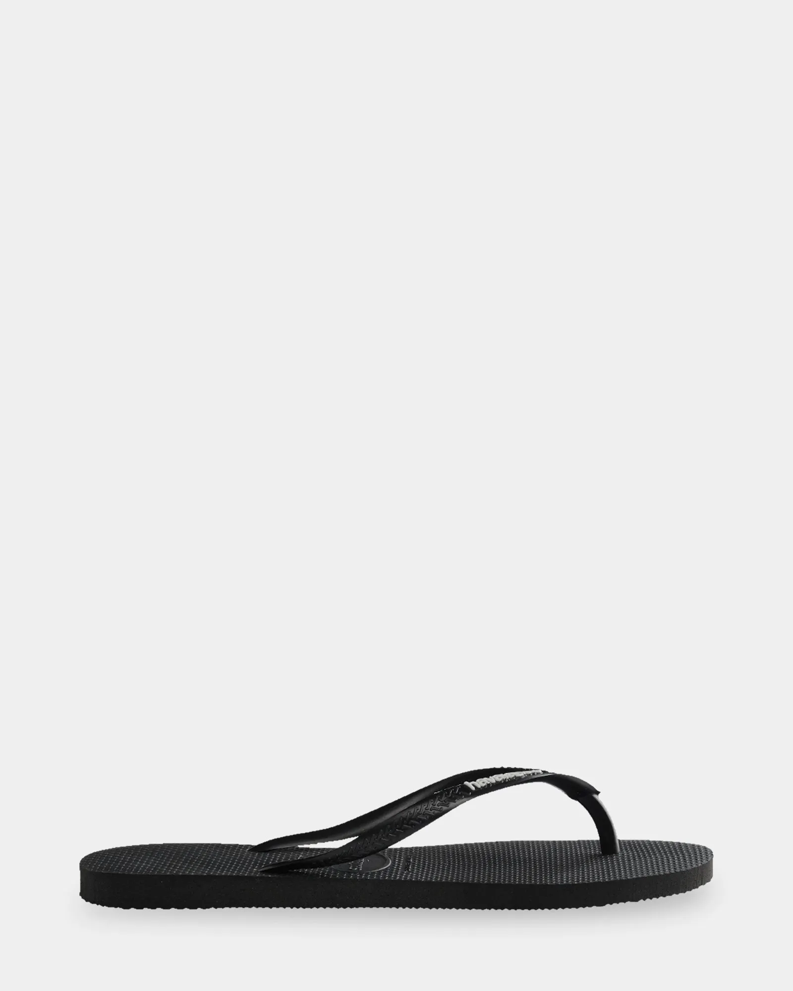 SLIM RUBBER LOGO THONGS
