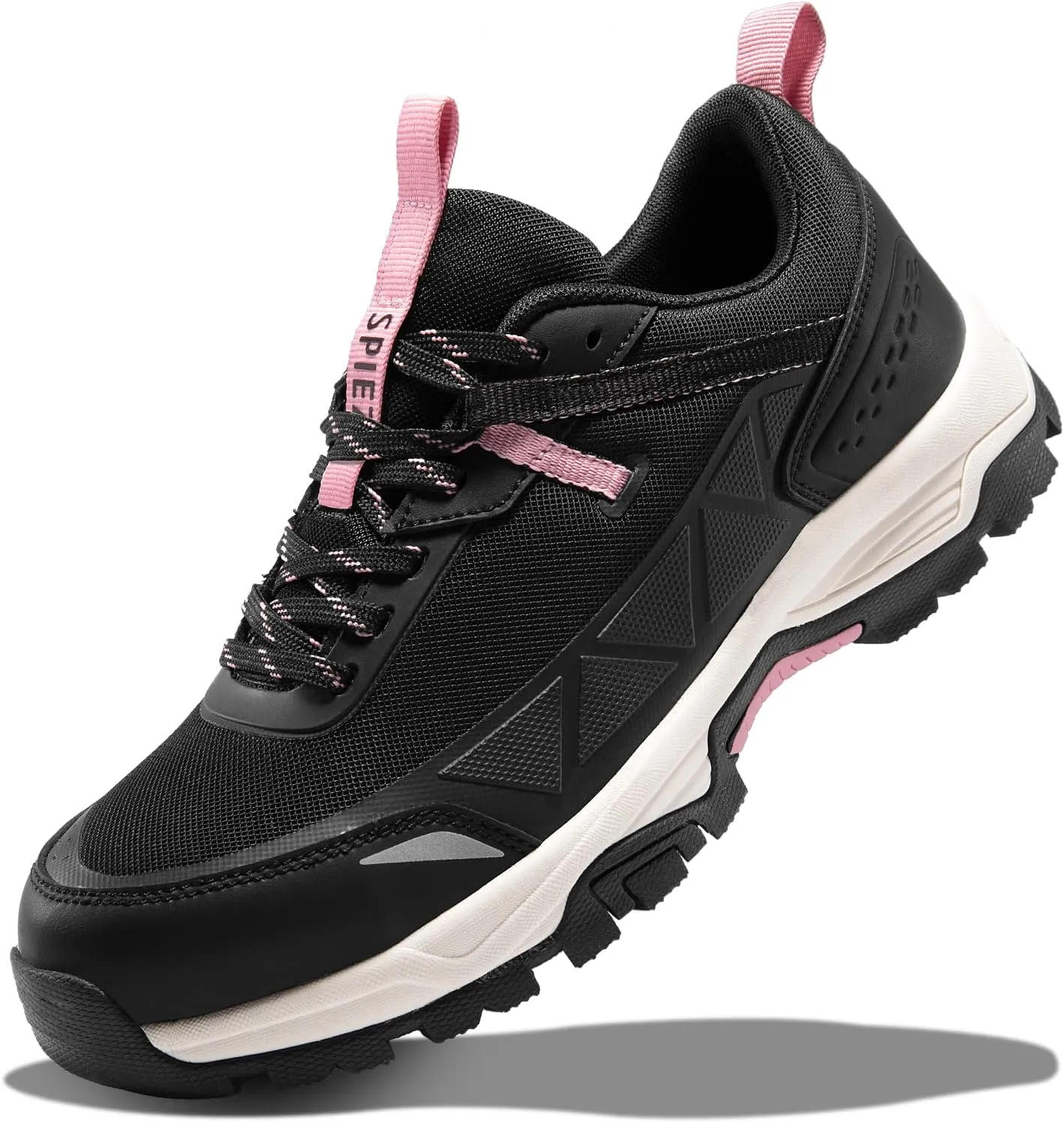 SPIEZ Lightweight Women's Safety Shoes,Composite Toe,Puncture-Resistant,Non Slip Work Shoes,Comfortable Sneakers for Work and Daily Life (US 5.5-10)