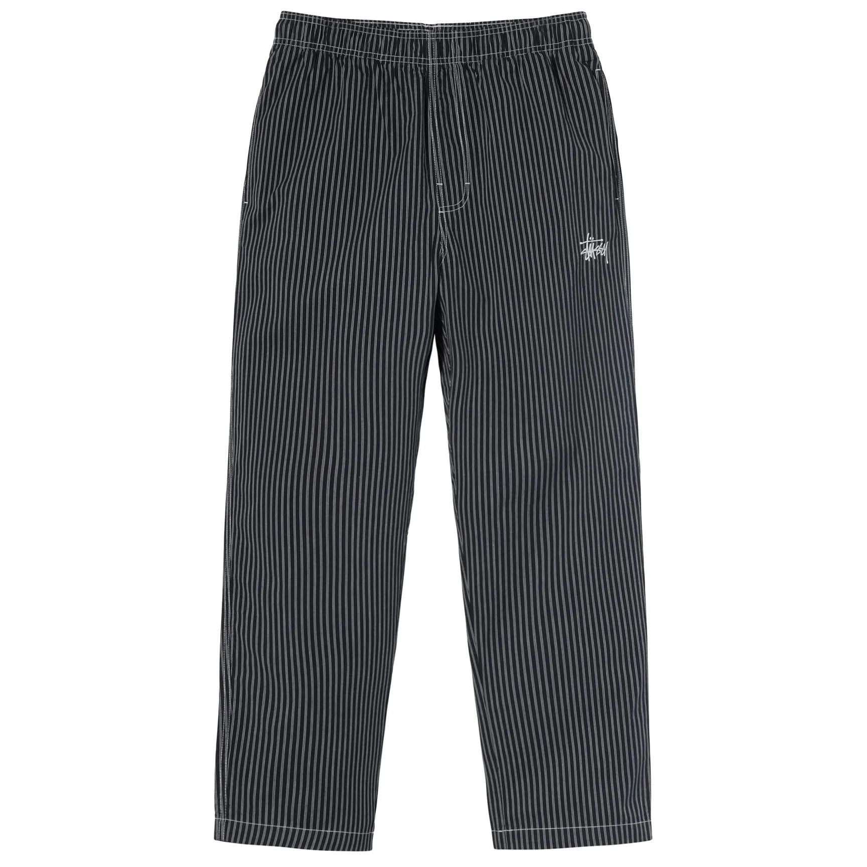 Stussy Brushed Cotton Relaxed Pant Stripe