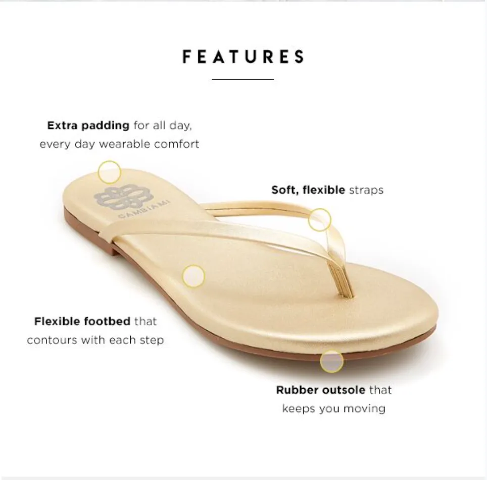 Tan Flip Flop