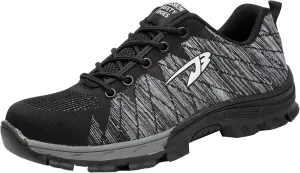Tanleewa Steel Toe Work Shoes for Men Women Lightweight Safety Sneakers Anti-Pierce Breathable Industrial Construction Shoes Hiking Boots