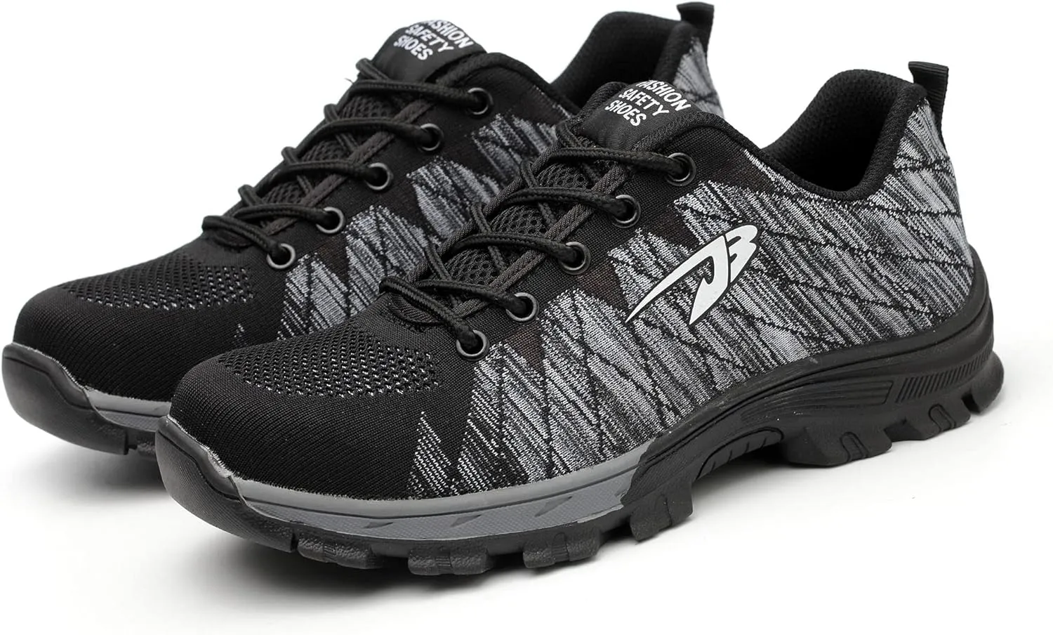 Tanleewa Steel Toe Work Shoes for Men Women Lightweight Safety Sneakers Anti-Pierce Breathable Industrial Construction Shoes Hiking Boots