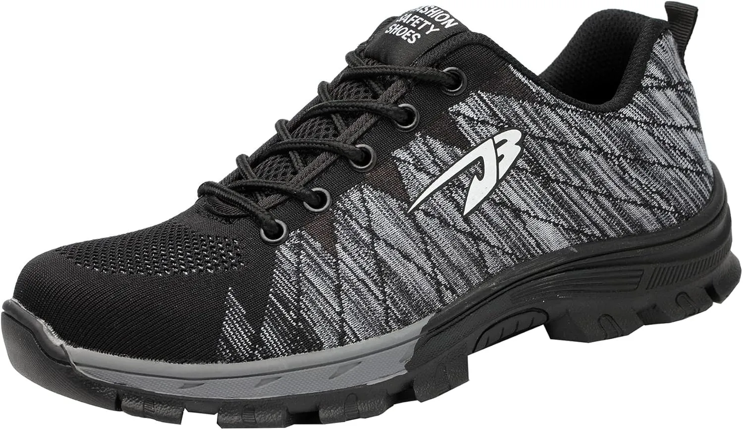 Tanleewa Steel Toe Work Shoes for Men Women Lightweight Safety Sneakers Anti-Pierce Breathable Industrial Construction Shoes Hiking Boots