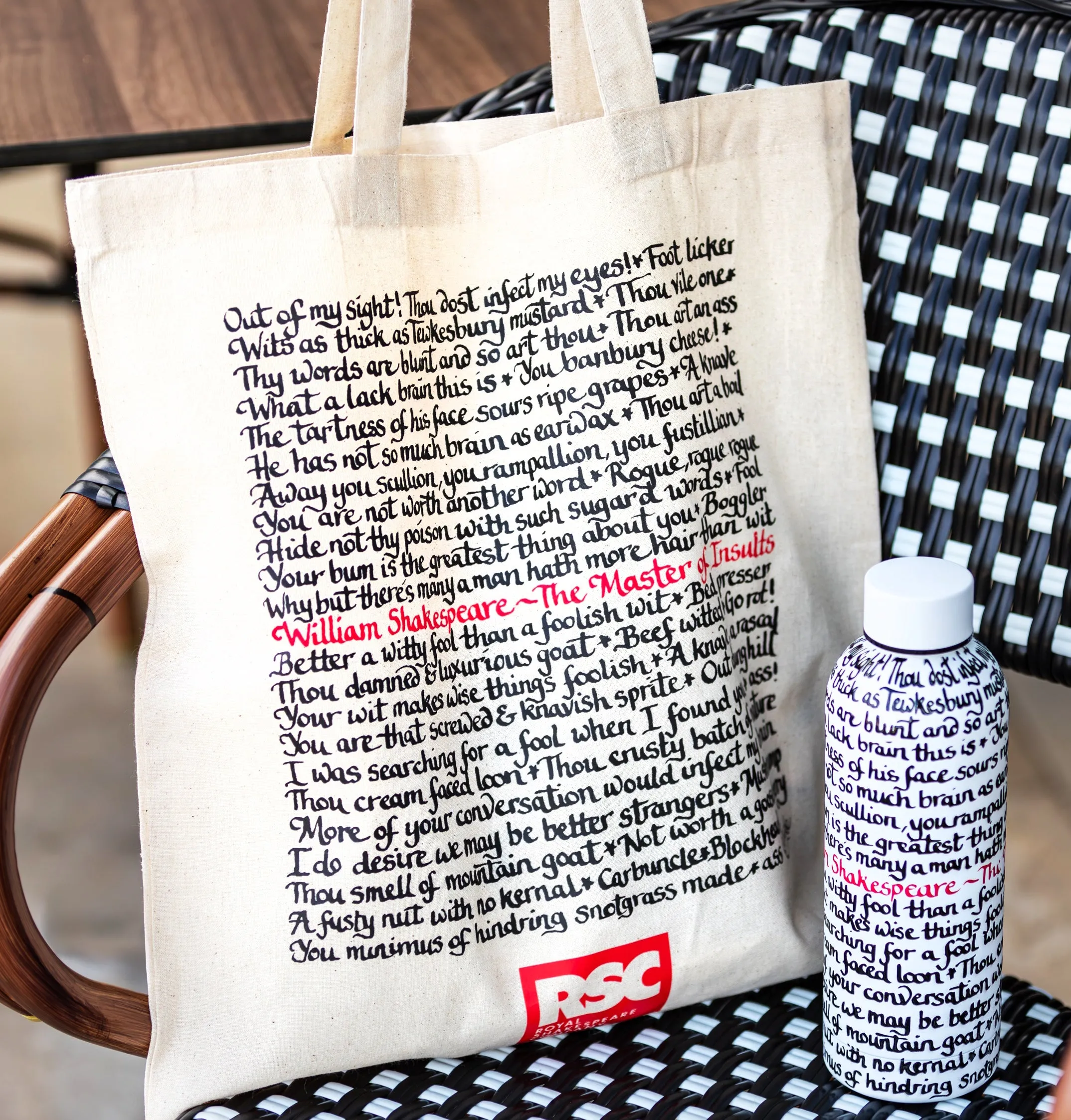 Tote Bag: Shakespeare Insults