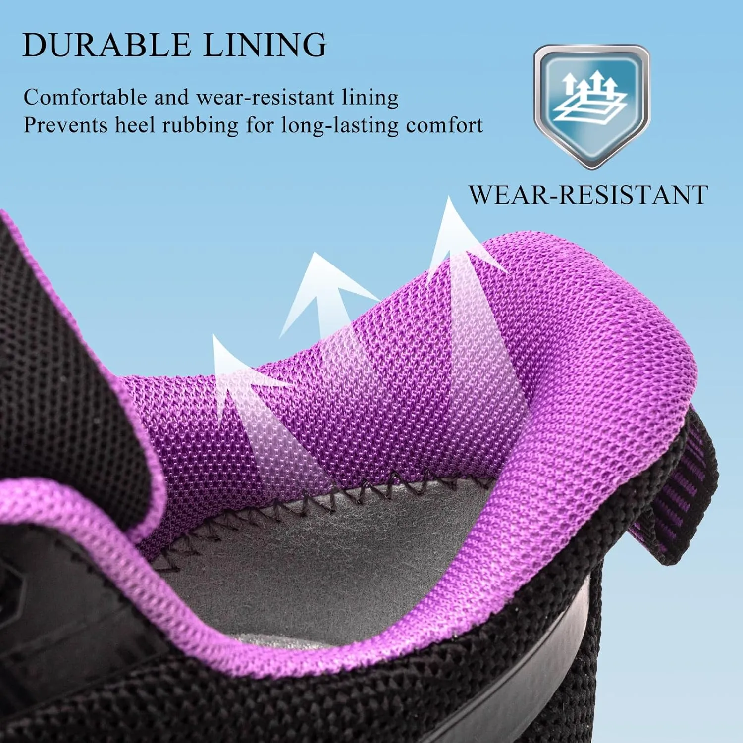 Treesky Non Slip Work Shoes for Women in Food Service - Slip Resistant, Comfortable & Lightweight Sneakers, Suitable for Restaurant, Kitchen & Nursing Crews