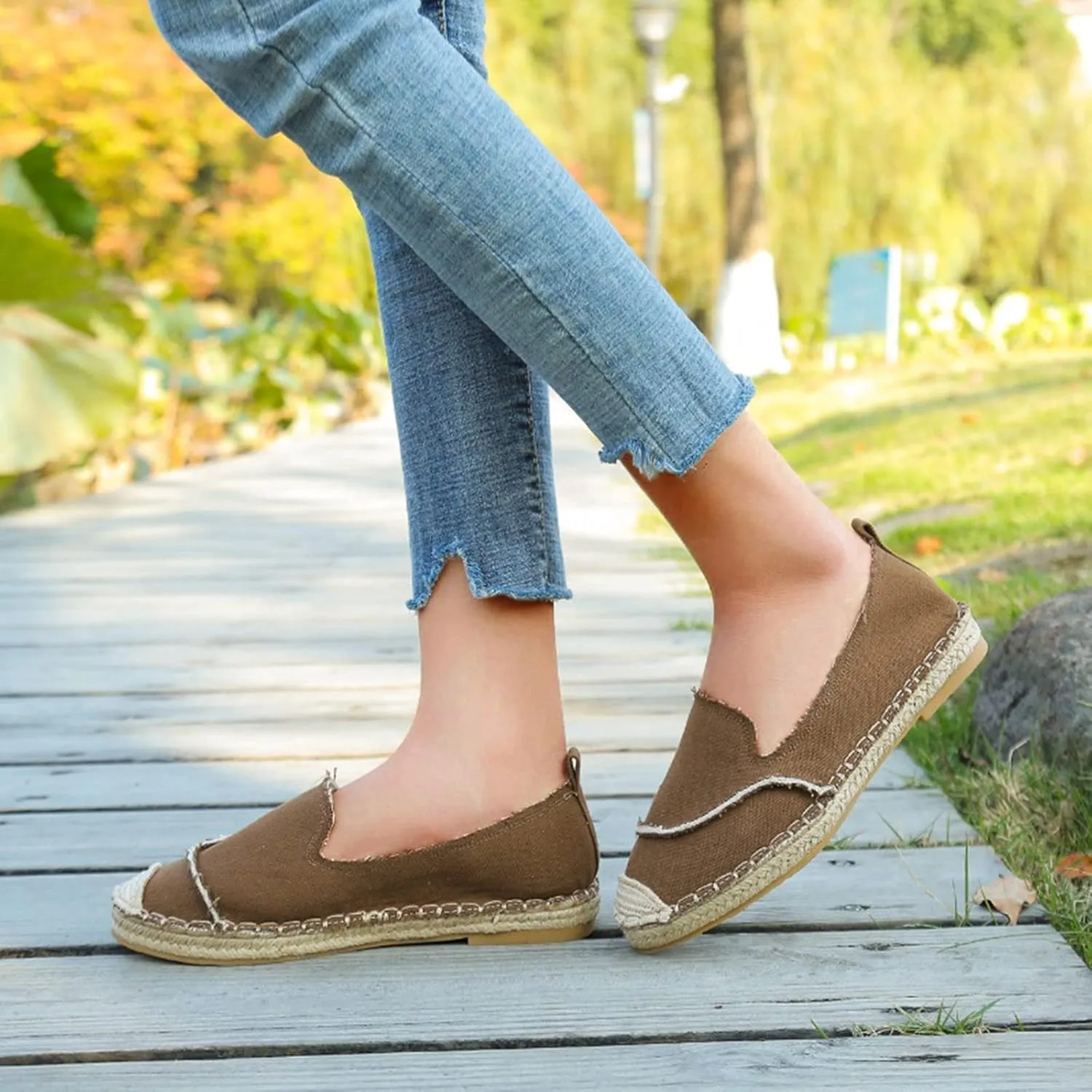 Woman Sandals Size 9 Retro Women's Casual Shallow Shoes Solid Flat Women Casual Dress Shoes 11.5 for Summer