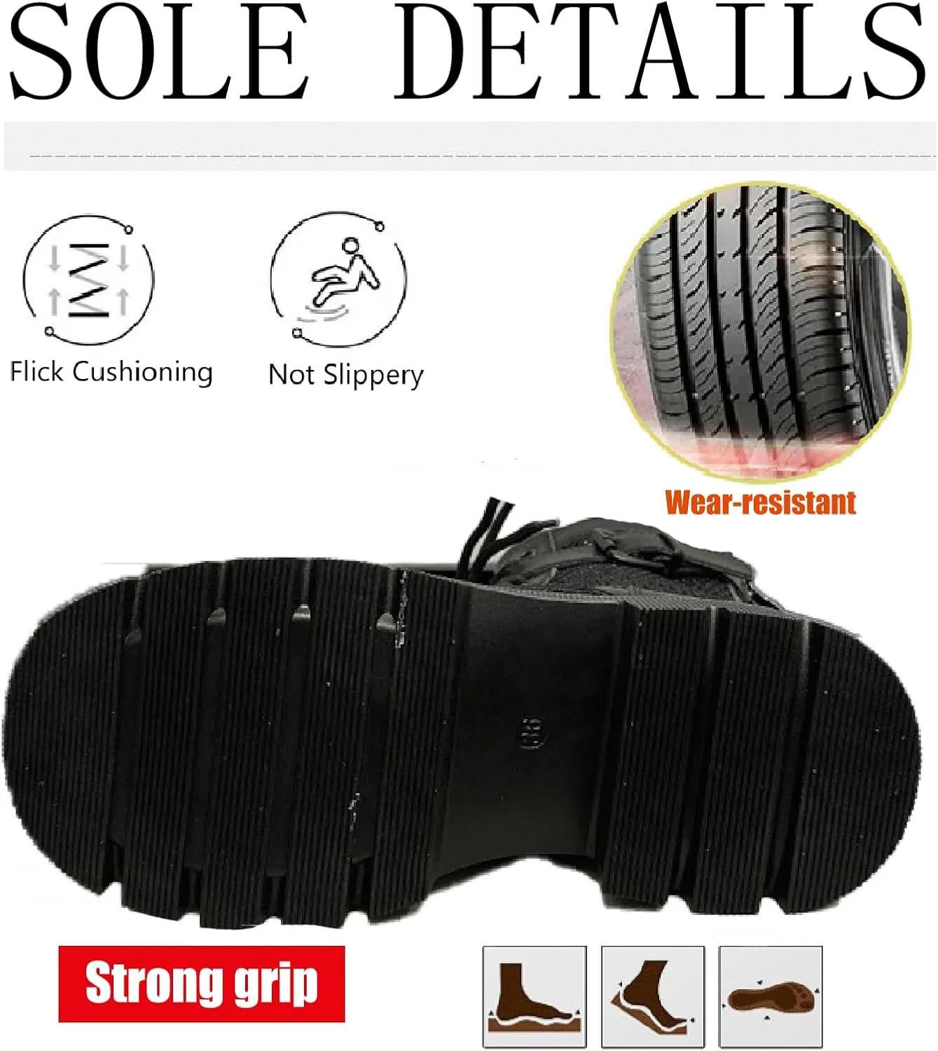Women's Genuine Leather Lace-up Combat Ankle Boots with Side Zipper Fashion Comfort Round Toe Lug Sole Low Chunky Heel Booties Hollow Breathable Work Dress Boots