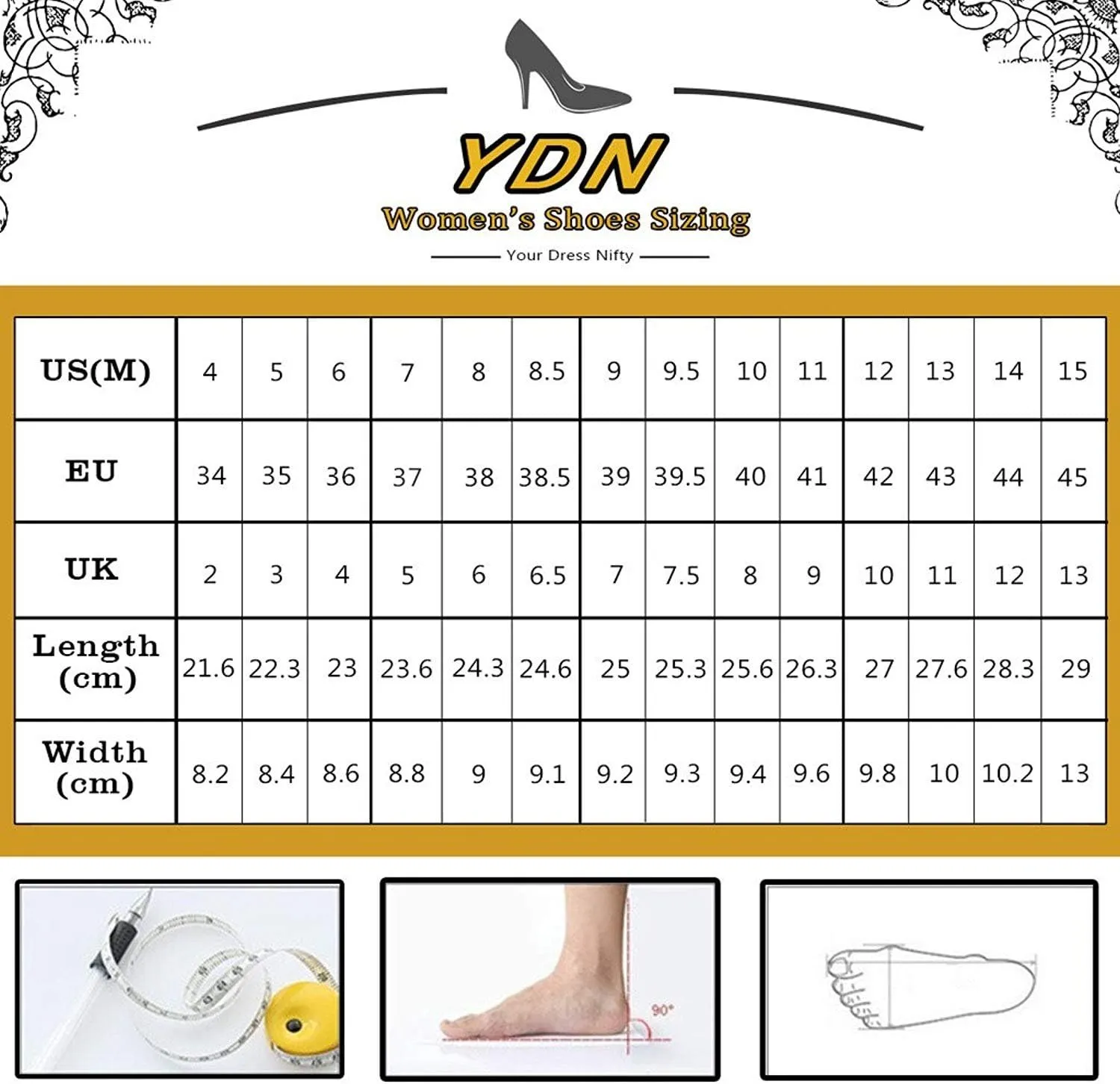 YDN Women Round Toe Mid Calf Boots Lace up Chunky High Heel Western Shoes