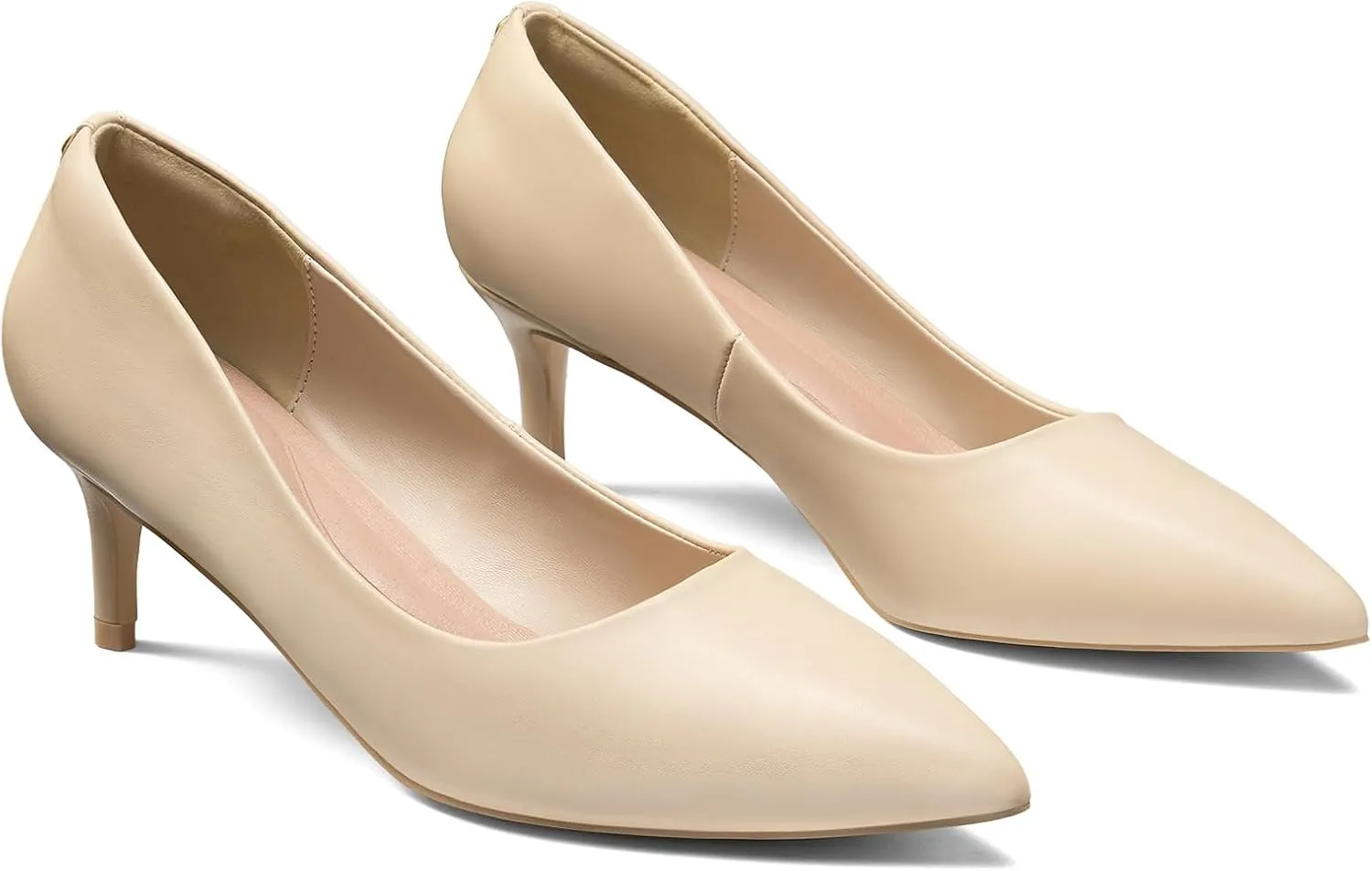 ZURIN Women's Pointed Toe Comfortable Stiletto Heels Closed Toe Dress Pumps Shoes for Wedding Work Office Business 2 1/2 inch