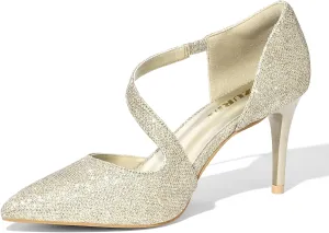 ZURIN Women's Pointed Toe Stiletto Heels for Women Comfortable Closed Toe Heel Dress Pumps Shoes for Work Office Wedding Dancing 3 inch